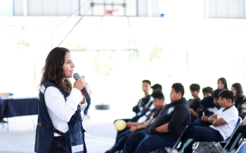 Promueven liderazgo con valores entre estudiantes de San Andrés Cholula